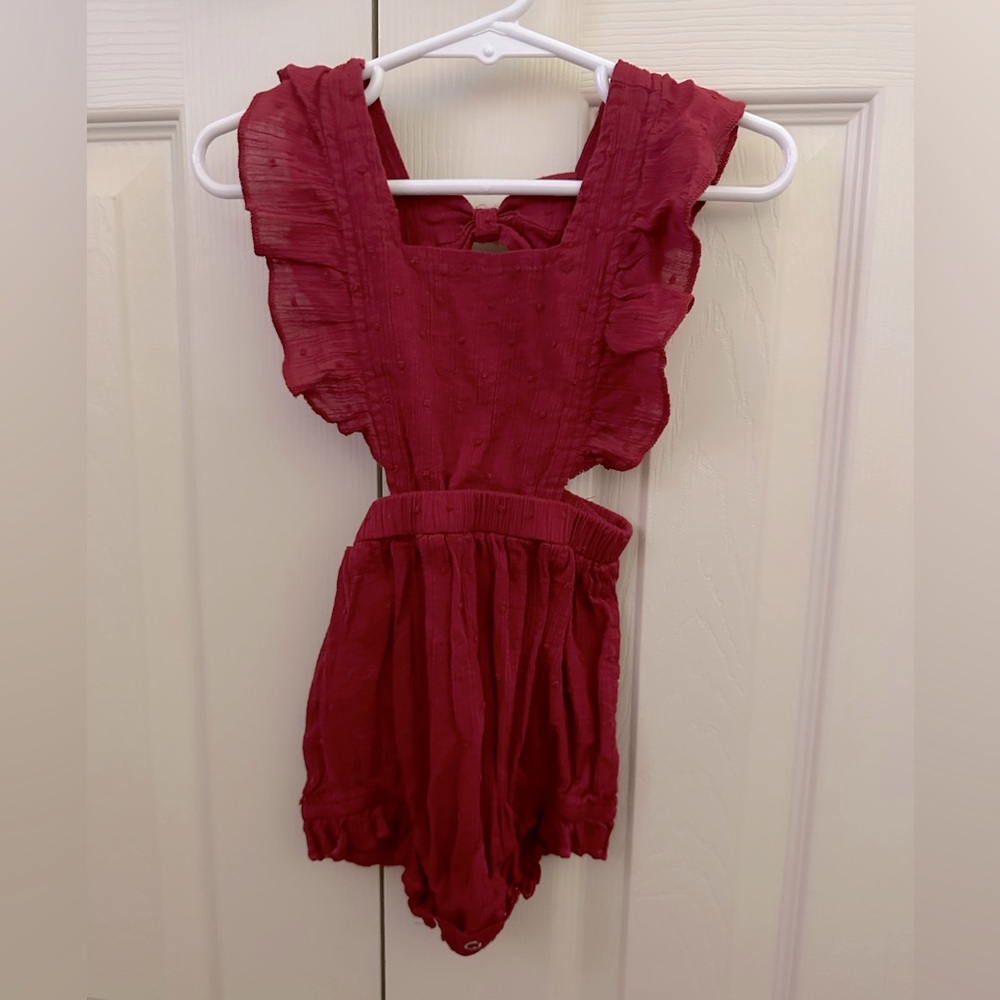 Toddler Red Romper